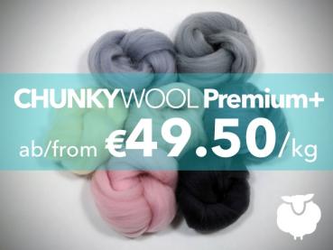 Chunky Wolle: XXL Wolle PREMIUM+ - 6 Farben