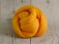 Preview: Chunky Wolle mandarine orange 100% Schurwolle vom Merinoschaf
