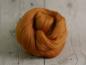 Preview: CHUNKY wool cinnamon brown 100 % virgin wool from the merino sheep