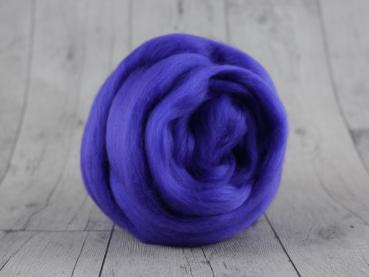 Chunky Wolle violett 100% Schurwolle vom Merinoschaf