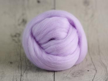 Chunky Wolle lavender lila 100% Schurwolle vom Merinoschaf