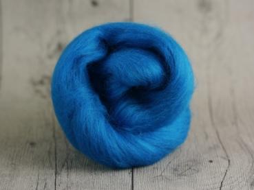 CHUNKY wool petrol blue 100 % virgin wool from the merino sheep