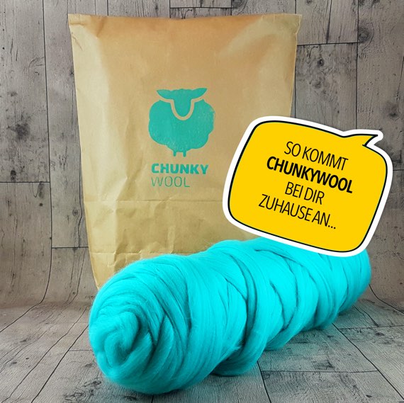 XXL Chunky Wolle - Lavendel-Lila